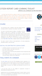 Mobile Screenshot of citizenreportcard.com